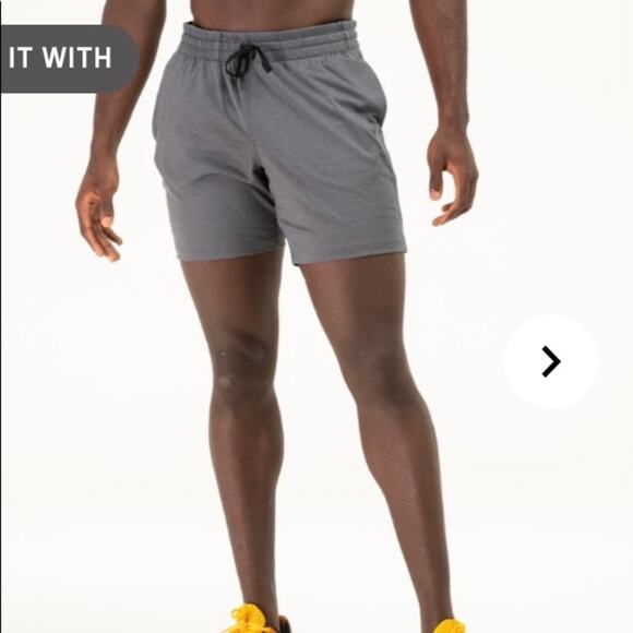 WIT Lightweight Knit Shorts. Gray. Large - Picture 13 of 14